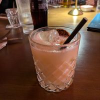 Virgin colada sour at Settebello Ristorante in Madrid