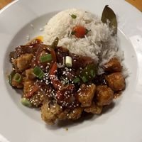 General Tso’s Tofu  at Sweet 27 in Baltimore