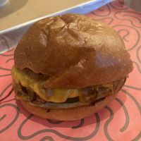 The Cheezeburger   at Burgare Bar in San Francisco