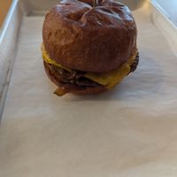 Cheeseburger at Burgare Bar in San Francisco