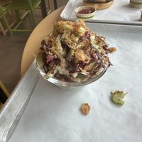 Coleslaw is good  at Burgare Bar in San Francisco