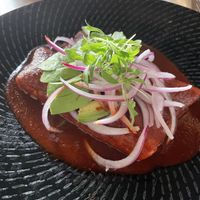 Enchiladas del hongos   at Cantina Monarca in Bellevue