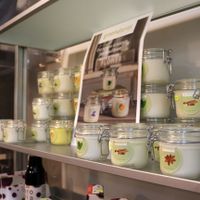 Candle at Eco Popup in Florence