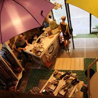 Meet Paolo, the owner. at Eco Popup in Florence