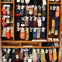 Bamboo socks! ;) at Eco Popup in Florence