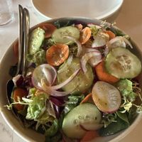 SPC salad  at Sonoma Pizza Co in Forestville