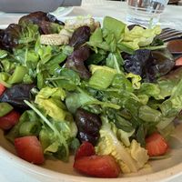 Strawberry greens forever   at Sonoma Pizza Co in Forestville