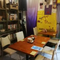 interior at Action Vege Cafe & Live Music - 黑炫蔬食音樂咖啡館 in New Taipei City