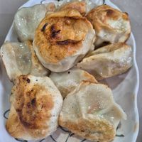 Dumplings (min 10 pcs) at  Dīngxiāng Dòuhuā Sùshí Shuǐjiǎo -丁香豆花素食水餃 in New Taipei City