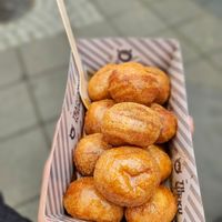 Cinnamon and caramel sauce at Loo Koo Mas in Reykjavik