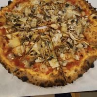 When you ask for vegan pizza they will tell you the veggies they have available and you can choose at Eldora in Gyeonggi-do