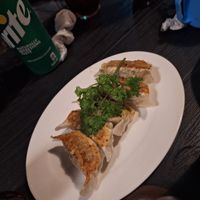 Vegane Gyoza (waren auch sehr lecker) at Udzuki in Panglao
