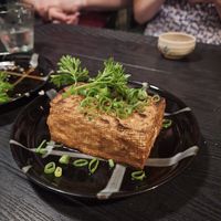 Atsuage Yaki Tofu (war okay würde ich nicht nochmal bestellen) at Udzuki in Panglao