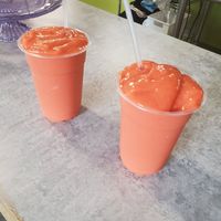 Starburst: Orange, Pineapple, strawberry, mango, carrot, agave at Chubby Vegan in Harleysville