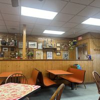 there are sit down and takeout options.  at Galassi's Sub Shop in North Tonawanda