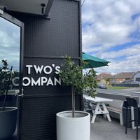 Outside  at Two's Company Cafe in Pascoe Vale