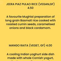 More sides  at Daaku in Falmouth