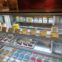 Nice cakes, but also non vegan Croissants at Vedic Bakery - Ru Fuzhi in Shanghai