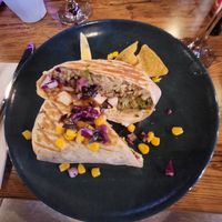 Vegan burito at Tacos 'N' Tequilas - Caroline Springs  in Caroline Springs