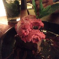 Chocolate mouse at Cafe Zorba in Medellin