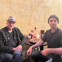   at Cafe Zorba in Medellin