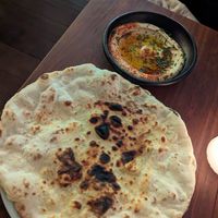 Hummus at Cafe Zorba in Medellin