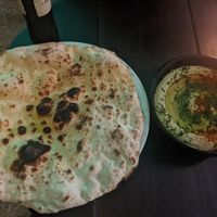 Houmous (27.000 COP) - 3/5 at Cafe Zorba in Medellin