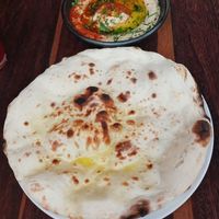 Humus, el mejor que he probado en la ciudad at Cafe Zorba in Medellin