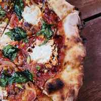 Spinach Pizza 🫠 at Cafe Zorba in Medellin