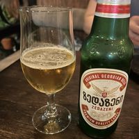 Georgian beer  at Ravintola Rioni in Helsinki