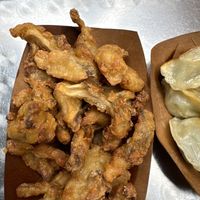 Fried oyster mushroom  at Daci Temple Vegetarian Food - 大慈寺素斋 in Chengdu