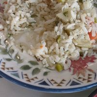 Artischocken Reis war soooo lecker aber leider nicht jeden Tag verfügbar at Avrasya Ev Yemekleri in Izmir