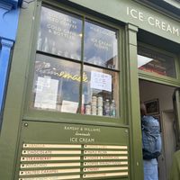 Lovely setting   at Ramsay & Williams Ice Cream Bar in Margate