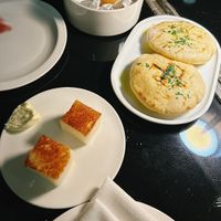 Flat bread and rice breadd  at Soul Dining in Sydney