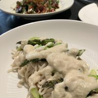Soba with pine nuts  at Soul Dining in Sydney