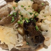 Tteoboki in mushroom sauce  at Soul Dining in Sydney