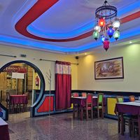 The restaurant. at Rang Mahal in Aveiro