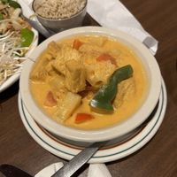Pineapple curry  at Siam Orchid  in Dublin