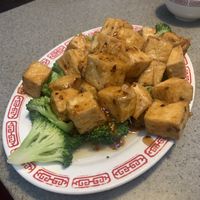 Szechuan Tofu & Broccoli  at Tong Fong Low in Oroville