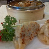 Dumplings at Wutai Vegetarian Restaurant in Markham