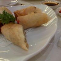 Spring rolls at Wutai Vegetarian Restaurant in Markham