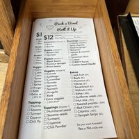 Make your own option  at Shine Cafe in Morro Bay