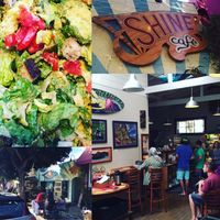 Ceasar salad  at Shine Cafe in Morro Bay