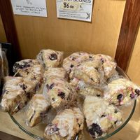Vegan scones 😋   at Shine Cafe in Morro Bay