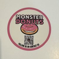 Logo  at Monster Donuts in Lancaster