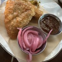 Curry Puffs (ah-maaazing)  at Cobi's in Santa Monica