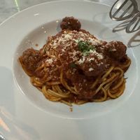 Spaghetti meatballs  at Devil's Door in Seoul
