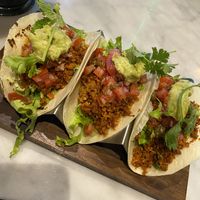 3 X better meat tacos with No mayonnaise. Still delicious, I added tobacco with mine😄  at Devil's Door in Seoul