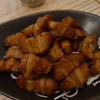 plant-based pork at Aroy in Rolleston