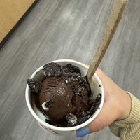 Peppermint mocha (holiday flavor)  at Millie's Coffee 'n' Creamery - Oakland in Pittsburgh